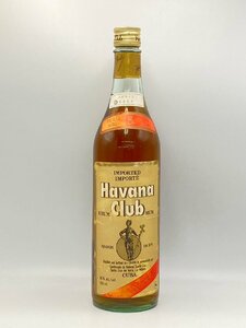 ST[ including in a package un- possible ] Habana Club 750ml 40% * label deterioration have not yet . plug old sake Z050744