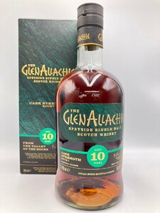 ST【同梱不可】GLEN ALLACHIE グレンアラヒー 10年 箱有 700ml 56.8％ 未開栓 古酒 Z049759