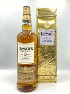 ST【同梱不可】Dewar's デュワーズ 15年 箱有 750ml 40% 未開栓 古酒 Z050274
