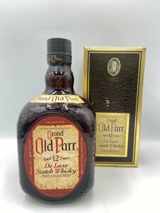 ST【同梱不可】Old Parr オールドパー 12年 箱有 750ml 43% 未開栓 古酒 Z050948