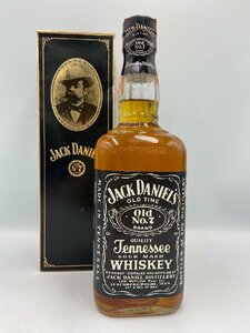 ST【同梱不可】JACK DANIEL'S ジャックダニエル オールド№7 箱有 750ml 未開栓 古酒 Z050879