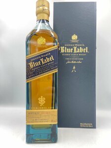 ST【同梱不可】Johnnie Walker ジョニーウォーカー ブルーラベル 箱有 750ml 40％ 未開栓 古酒 Z051517