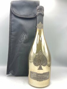 ST【同梱不可】※変色注意 ARMAND DE BRIGNAC アルマンド ブランドブラン ナイロン袋付 750ml 12.5% 1705g 未開栓 古酒 Z051307