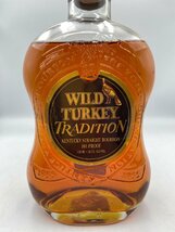 ST【同梱不可】WILD TURKEY ワイルドターキー トラディッショナル 750ml 50.5% 未開栓 古酒 Z051277_画像4