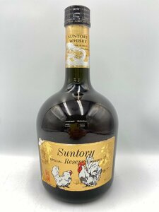 ST【同梱不可】サントリー リザーブ 干支 酉歳ラベル 750ml 40% 未開栓 古酒 Z051565