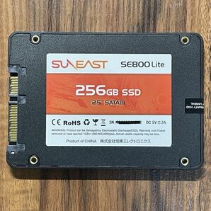 【使用6時間】SUNEAST SE800 Lite 256GB（2.5 SATA SSD）