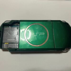 SONY プレイステーションポータブル PSP-3000 動作品 本体のみ PSP ポータブル プレイステーション Portable スピリティッド グリーンの画像4