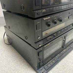 Technics テクニクス ST-X710 SU-X710 RS-X710 カセットデッキ アンプ AM FM チューナー オーディオ機器 システムコンポ オーディオ の画像5