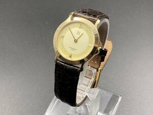 1円〜 動作品 GIVENCHY Swiss／ジバンシー スイス　CLASSIC Ⅱ クォーツ 腕時計 