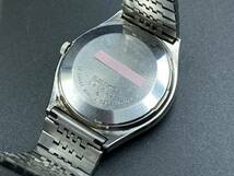 1円〜 動作品 SEIKO QUARTZ／セイコー ネイビー文字盤 0923-8010-G クォーツ メンズ腕時計_画像6