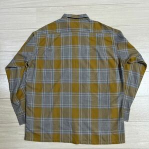 激レア 定価15400円 DAN RIVER レーヨンシャツ オンブレチェック 長袖シャツ vintage ヴィンテージ 50s USA製 60sの画像5