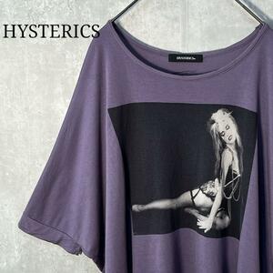 HYSTERICS ヒステリックス レーヨントップス 両面プリント