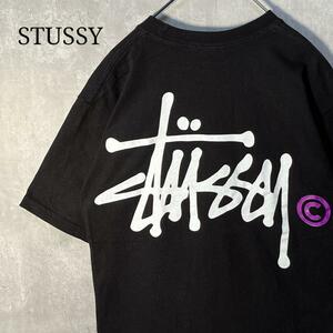 STUSSY ステューシー バックビッグショーンロゴ Tシャツ メキシコ製