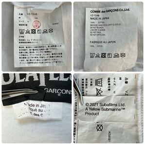 コムデギャルソン × ビートルズ BEATLES バックプリント Tシャツの画像10