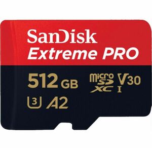 新品 未使用品 !! SanDisk Extreme Pro microSDXC 512GB サンディスク　エクストリームプロ