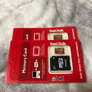 【2枚】マイクロSDカードSANDISK 512GB XCI A2 V30 アダプター付き　新品