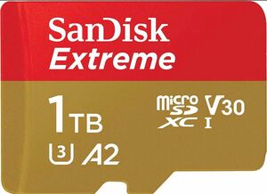 新品 未使用品 !! SanDisk Extreme microSDXC 512GB サンディスク　エクストリーム 