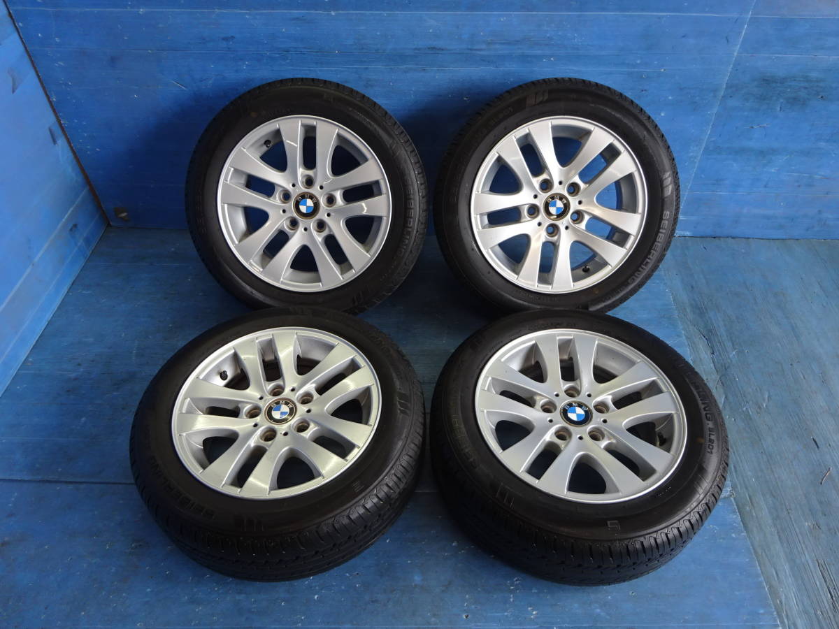 品多く POTENZA BRIDGESTONE +34 7J 16インチ BMW純正 - タイヤ/ホイールセット