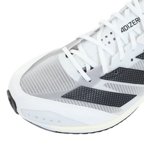 アディダス 26.5cm アディゼロ ジャパン 7 ワイド ホワイト ブラック 税込定価15400円 adidas ADIZERO JAPAN 7 WIDE ランニングシューズの画像6