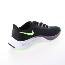 ナイキ 27cm エア ズーム ペガサス 37 ブラック ネイビー 税込定価14300円 NIKE AIR ZOOM PEGASUS 37 メンズ ランニングシューズ_画像3