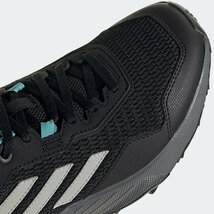 アディダス 24.5cm トレースファインダー ブラック グレー adidas TRACEFINDER W レディース トレイルランニング アウトドア 黒 灰色_画像7