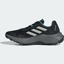 アディダス 24.5cm トレースファインダー ブラック グレー adidas TRACEFINDER W レディース トレイルランニング アウトドア 黒 灰色_画像2