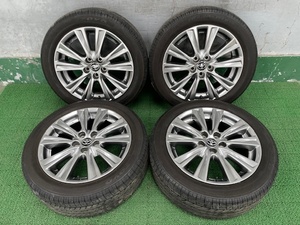 トヨタ純正ホイール!! 18x7.5J +45 夏タイヤ付き 235/50 4本セット 中古 売切!!