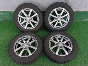 ZACK JP-110 13x4J 4H PCD100 ヨコハマ アイスガードIG30 155/65R13 2016年製 売切!!