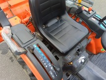 福島県発!! 程度良好 KUBOTA クボタ トラクターGB115 179アワー 4WD 安全フレーム付き ロータリー1005SE付 売切!!_画像3