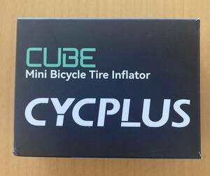 【送料無料】cycplus cube ブラック　小型電動空気入れ【未使用品】