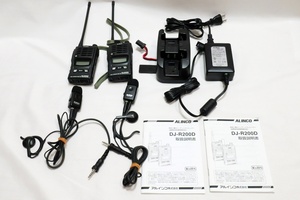 # prompt decision ③ALINCO Alinco DJ-R200D special small electric power transceiver 2 pcs. set 