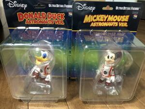 2体 セット UDF フィギュア アストロノーツ ミッキーマウス ドナルドダック Astronaut DonaldDuck mickey mouse メディコムトイ Medicomtoy