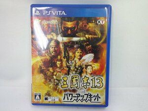 PSVITA Annals of Three Kingdoms 13 with Power Up kit secondhand goods 