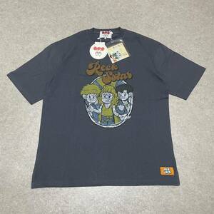 新品 NEW JACK Tシャツ ロックスター キャラ ストリート L チャコール f703