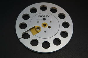 SONY* Sony *7 number aluminium reel *TYPE-R-7MA( silver )* washing ending beautiful goods!!