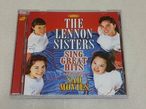 THE LENNON SISTERS/SING GREAT HITS INCLUDING SAD MOVIES 輸入盤CD US POP VOCAL 60年作+61年作+ボーナス リマスター