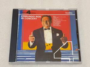 EDMUNDO ROS/IN CONCERT 輸入盤CD UK EASY LISTENING LATIN JAZZ 72年作 リマスター