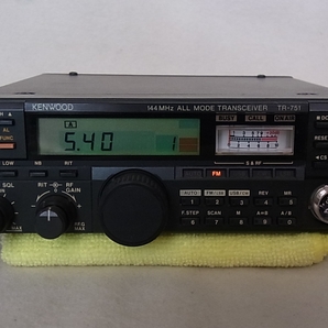 KENWOOD ケンウッド TR-751 144MHzオールモード 10W機 中古ジャンク品の画像2