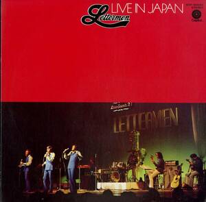 A00450858/LP/レターメン(LETTERMEN)「ライヴ・イン・ジャパン(1972年・ヴォーカル)」