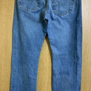 Levi's 501 W32/L32 ストレートデニムパンツ、ジーンズ ■ ボタン裏4001/メキシコ製/00年代以降レギュラーの画像3