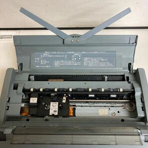 L106 FUJITSU OASYS LX-9000 パーソナルワードプロセッサ/ワープロ 本体のみ/通電OK ジャンク品の画像7