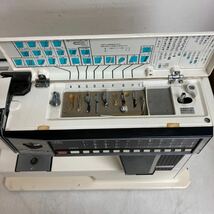 L110 JANOME MEMORIA MODEL 5001/ジャノメ コンピューターミシン/通電OK ジャンク品_画像9