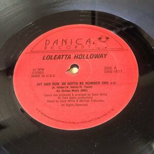 Loleatta Holloway - Hit And Run '88 Gotta Be Number One　(usedbox2)