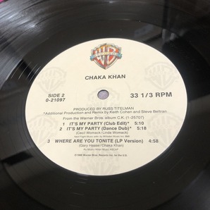 Chaka Khan - It's My Party (usedbox3)の画像4