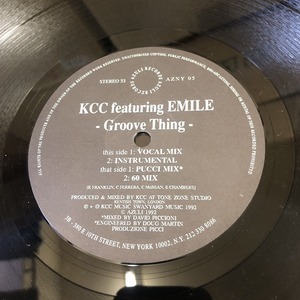 KCC Featuring Emile - Groove Thing　(usedbox3)