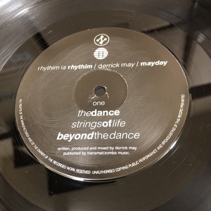 Rhythim Is Rhythim / Derrick May / Mayday - Innovator - Soundtrack For The Tenth Planet　(A27)