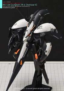 ＨＧ 1/144 ガンダムＴＲ-６ ［キハールII］専用水転写式デカール