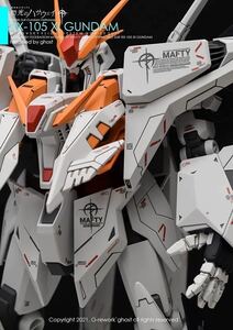 HGUC 1/144 RX-105XI Ξガンダム専用水転写式デカール