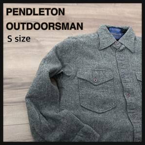 PENDLETON ペンドルトン 長袖 Sサイズ　ウール100% シャツ　AK6