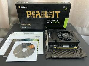 Palit GEFORCE GTX 1050Ti 4G STORMX GDDR5 グラボ 箱付き